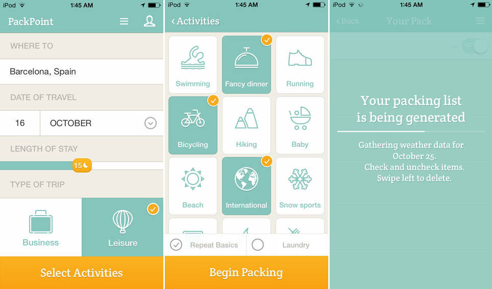 PackPoint iOS | بهترین اپلیکیشن‌های سفر • درناتریپ ✈️
