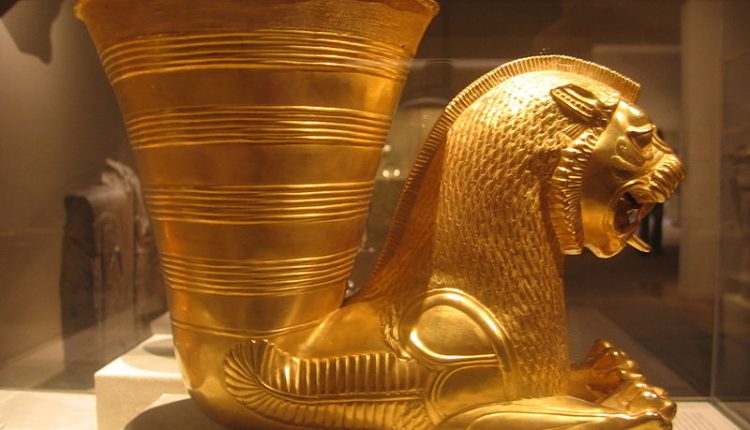 800px Gold Vessel leonine creature | هگمتانه • درناتریپ ✈️