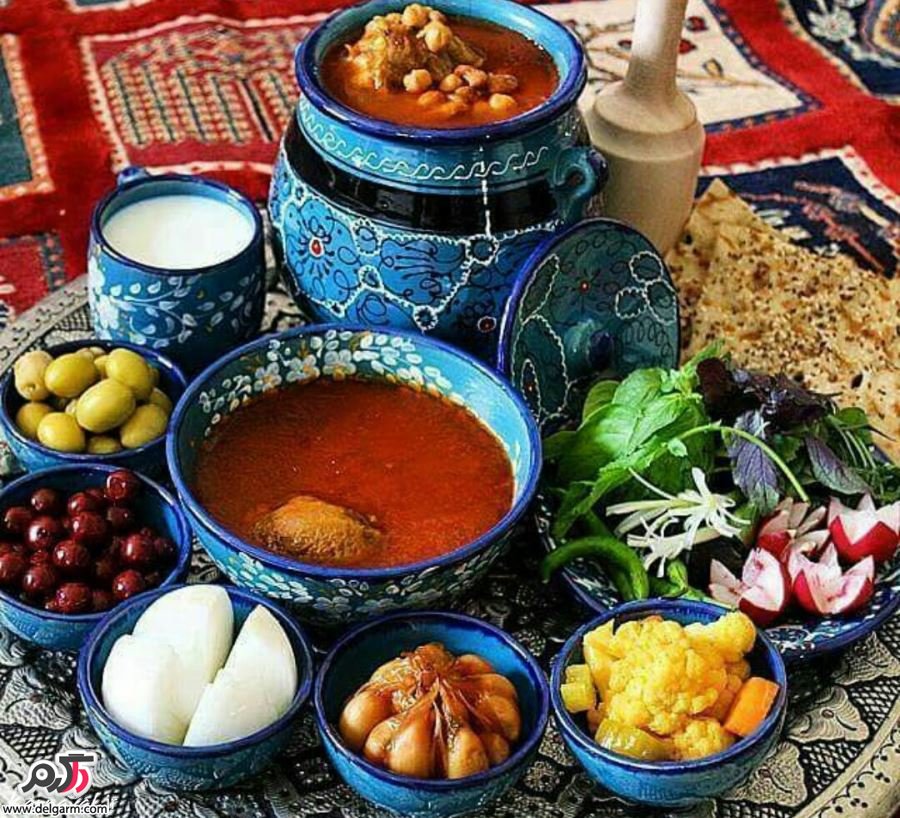 غذاهای محلی کاشان