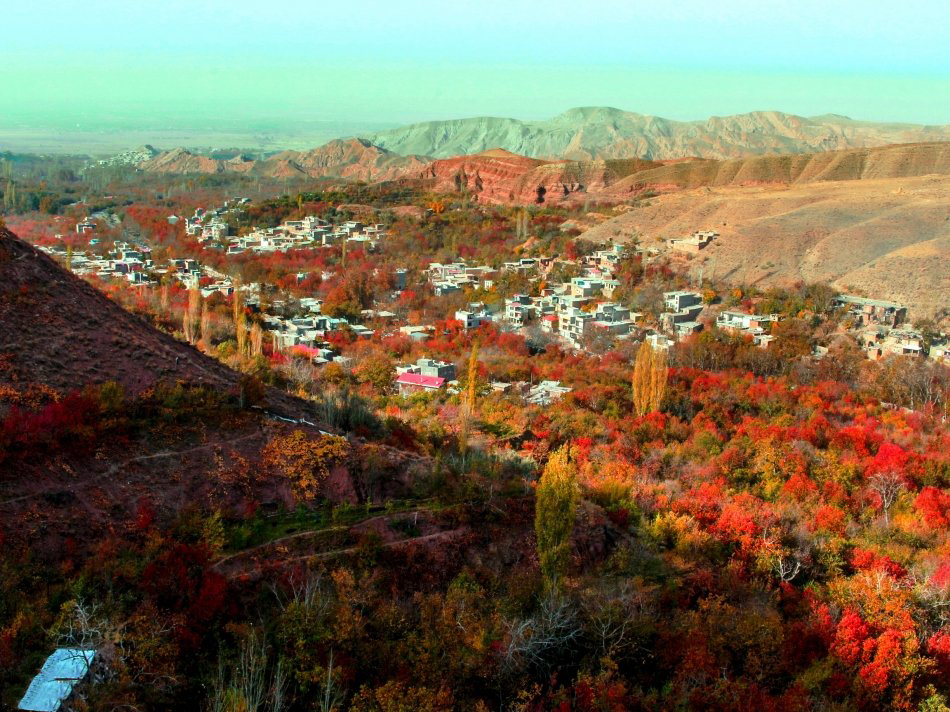 روستاهای پاییزی اطراف تهران
